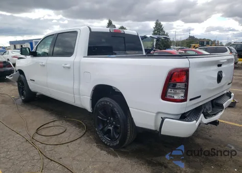 2022 Ram 1500 Big Horn/Lone Star z USA, uszkodzony, nr VIN 1C6RRFFGXNN385279